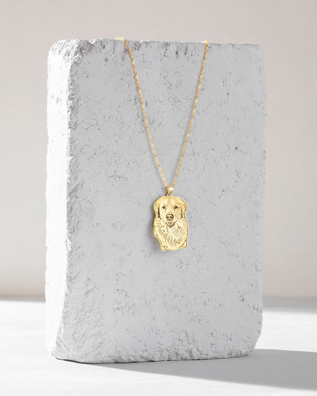 Custom Picture Necklaces For Men Women 18K Gold Plated Personalized Photo  Pendant Customized Square Engraved Memorial Rip Chain Silver Diamond Dog  Tag | Amazon.com