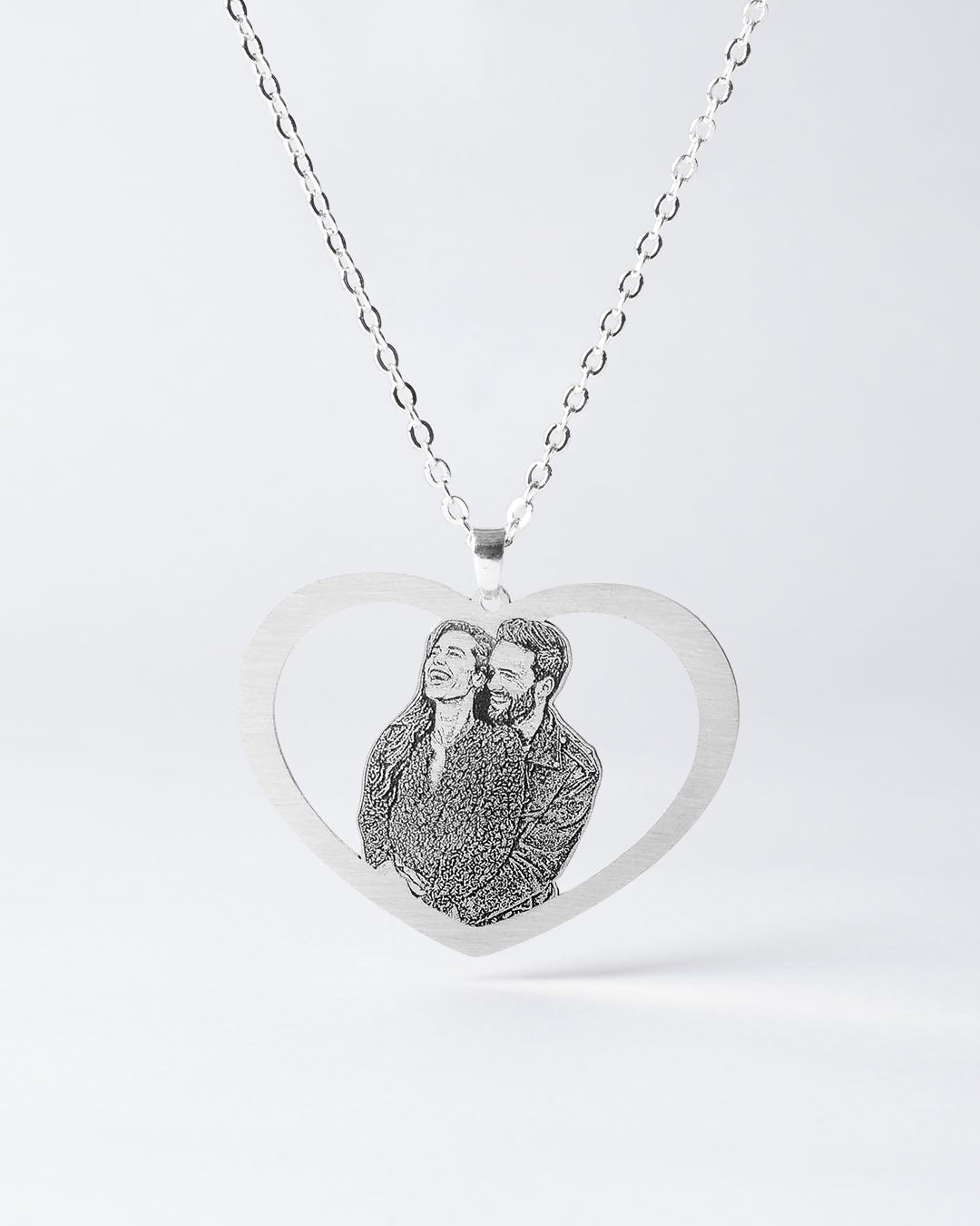 Memorial on sale heart necklace